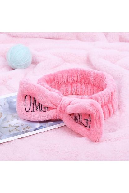 Nettenevime Fiyonklu Omg Sac Bandi Mercan Pelus Sac Bandi Fusya Trendyol