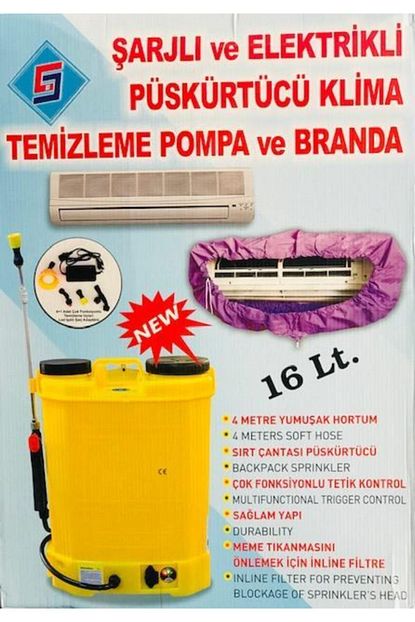 Universal Klima Temizleme Pompasi Sarjli Ve Elektrikli 16 Lt Trendyol