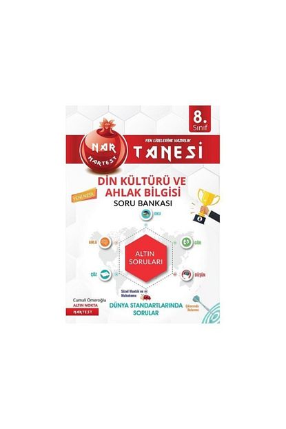 Nartest Yayinlari Nartest 8 Sinif Nar Tanesi Din Kulturu Ve Ahlak Bilgisi Altin Sorular Trendyol