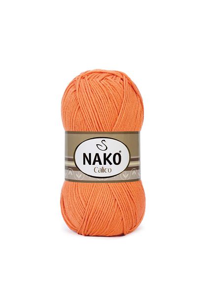 Nako 3 Adet Calico 04570 Turuncu Trendyol