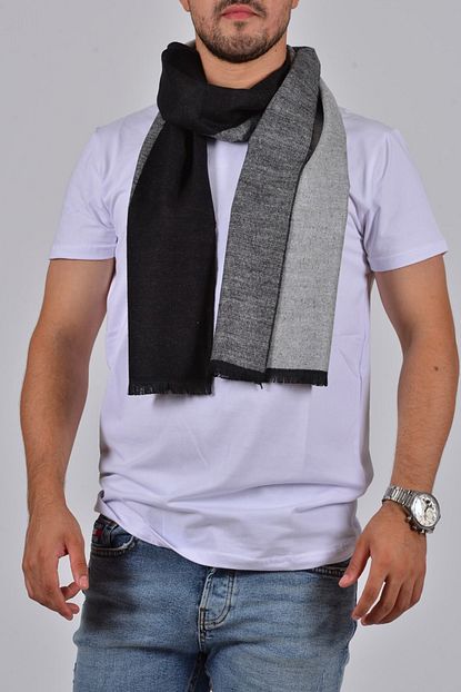 Gezgin Tekstil Ve Aksesuar Erkek Gri Atki Trendyol