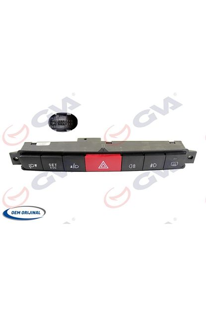 Cesitli Gva 8029115 Anahtar Grubu Fiat Doblo 10 Far Ayar Resis Ecs On Arka Sis Fiat Trendyol