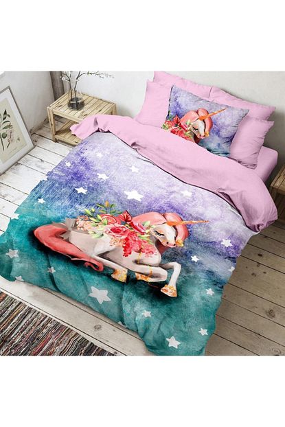 Club Cotton Unicorn Sisi Ranforce Tek Kisilik Nevresim Takimi Trendyol