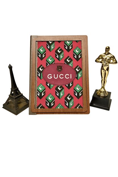 Avm Kutu Ve Ambalaj Gucci Dekoratif Ahsap Kitap Kutusu 30x22x7 Kanvas Baski Trendyol