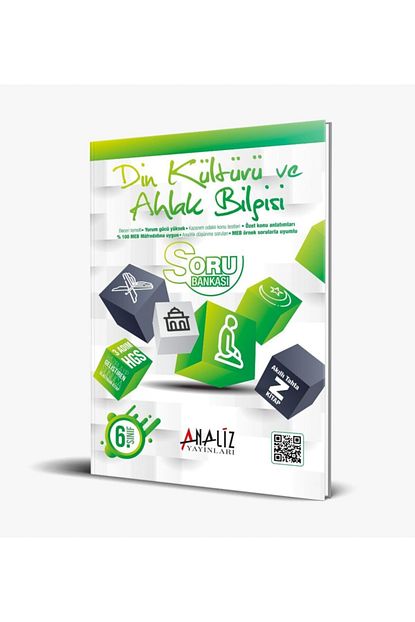 Analiz Yayinlari 6 Sinif Din Kulturu Soru Bankasi 3 Adim Hgs Trendyol