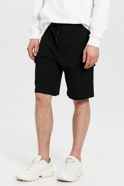 lc waikiki erkek yeni siyah sort