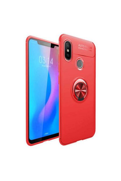 Gramaphone Xiaomi Redmi Note 6 Pro Kirmizi Yuzuklu Standli Arka Kapak Kilif Trendyol