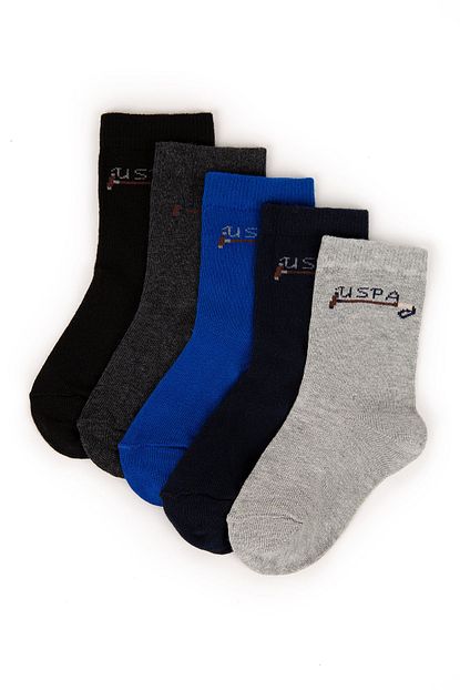 U S Polo Assn Lacivert Erkek Cocuk Corap Trendyol