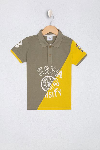 U S Polo Assn Sari Erkek Cocuk T Shirt Trendyol