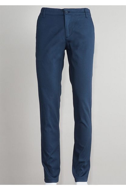 Ravanelli Erkek Mavi Regular Fit Gabardin Pantolon Trendyol