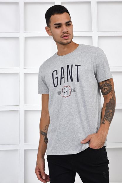 Gant Erkek Gri T Shirt Trendyol