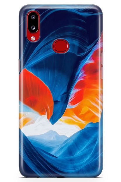 lopard samsung galaxy a10s kilif turuncu kanyon arka kapak koruma desenli full koruyucu trendyol