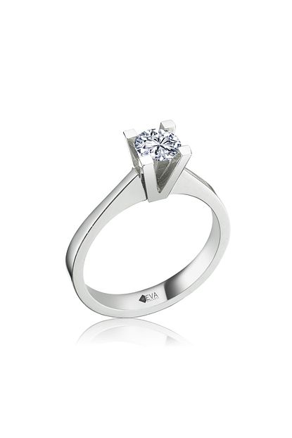Eva Pirlanta Tektas Yuzuk 0 53 Karat F Renk 145225 Trendyol