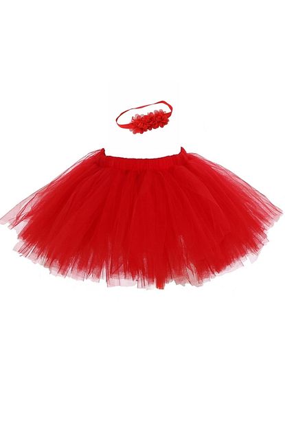 Bba New Trend Kiz Cocuk Kirmizi Tutu Etek Trendyol