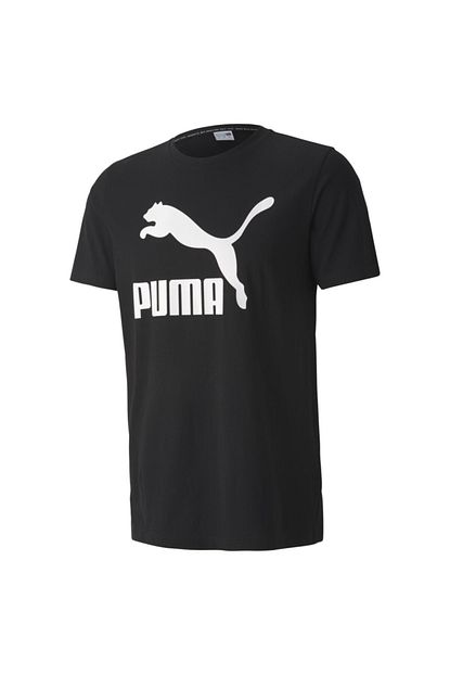 Puma Erkek Siyah Classics Logo Tee Gunluk Tisort 59774001 Trendyol