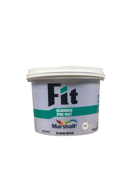 Marshall Fit Silikonlu Ipek Mat Silinebilir Ic Cephe Boya 10 Kg Trendyol