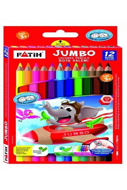 Fatih Kuru Boya Jumbo 12 Li Trendyol