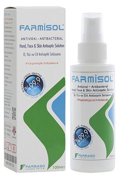 Farmisol El Yuz Ve Cilt Antiseptik Solusyonu 100 Ml Sprey Trendyol