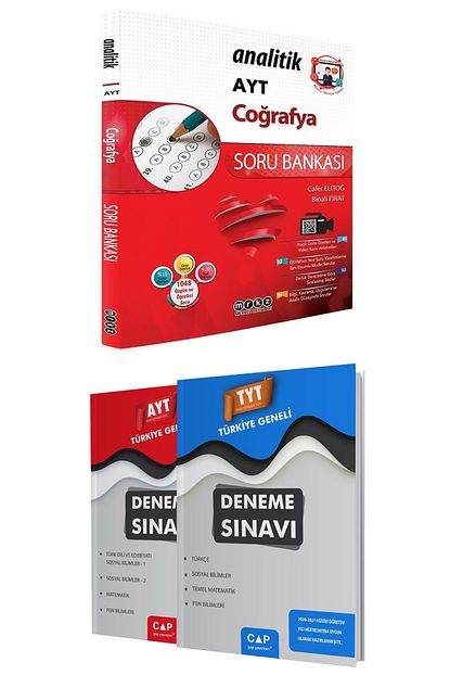 Merkez Yayinlari Analitik Ayt Cografya Soru Bankasi Ve Deneme Sinavi Trendyol