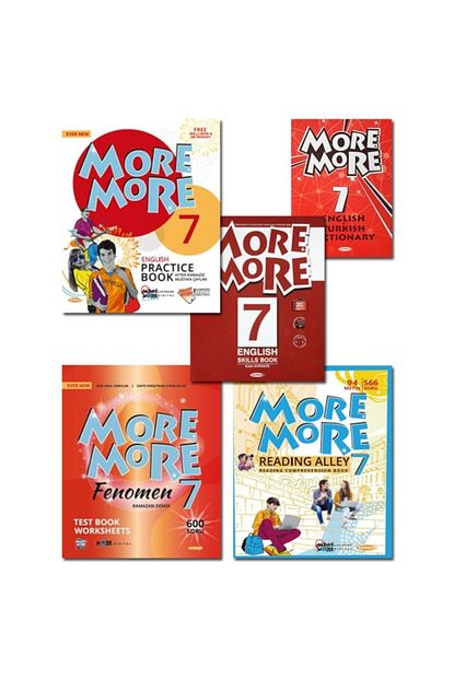 Kurmay Yayinlari More More 7 Sinif English 4 Adet Ingilizce Kitap Seti 2021 Trendyol