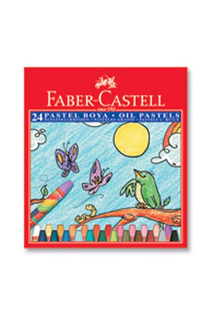 Faber Castell Karton Kutulu Pastel Boya 24 Lu Trendyol