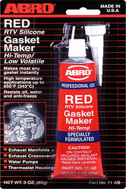 Abro Ultra Plus Kirmizi Silikon Sivi Conta 85 Gr Trendyol