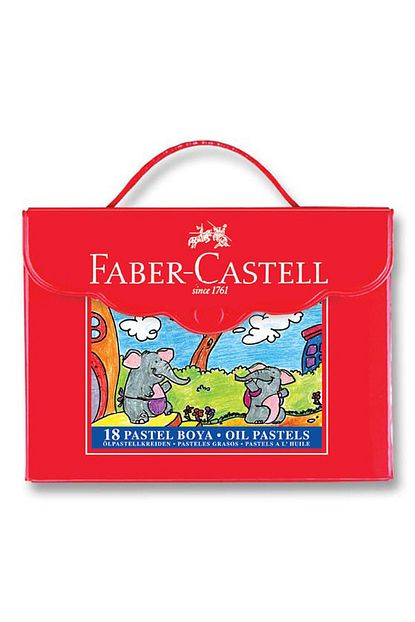 Faber Castell Faber Castell 18 Li Cantali Pastel Boya Tutuculu Trendyol
