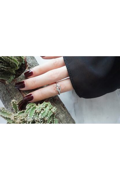 Elleria Design Dugum Eklem Yuzugu Trendyol