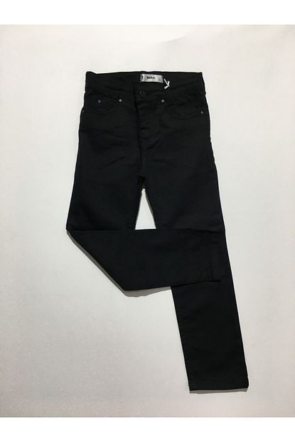 Incity Erkek Cocuk Siyah Kot Pantolon Trendyol