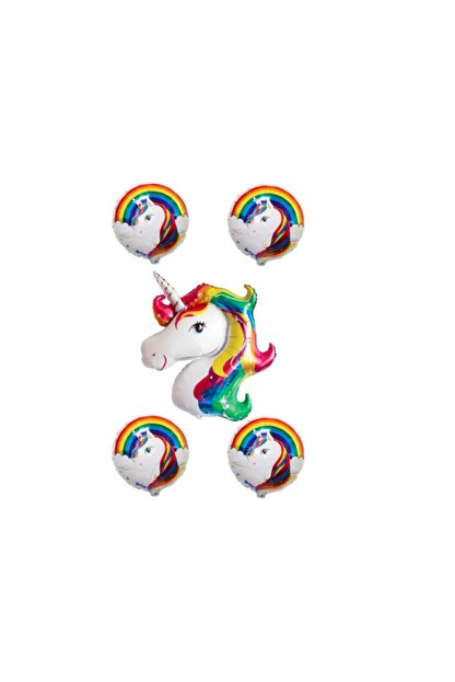 Oyuncak Borsasi Unicorn 5 Li Folyo Balon Seti Trendyol