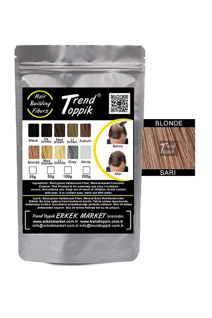 Trend Toppik Sari Sac Tozu 100 Gr Trendyol