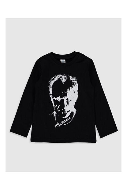 Lc Waikiki Erkek Bebek Yeni Siyah Cvl Sweatshirt Trendyol