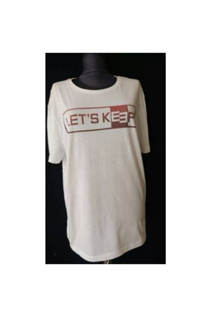 Enemka Moda Erkek Beyaz Baskili Normal Kalip T Shirt Trendyol