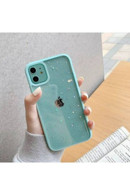 Silakilifdizayn Iphone 11 Pro Max Kenari Yesil Renkli Simli Darbe Onleyicili Kilif Trendyol