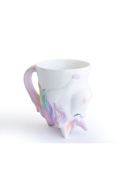 English Home Unsiex Beyaz Unicorn Dolomite Kupa 325 Ml Trendyol