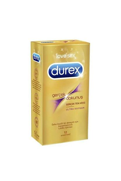 Durex Gercek Dokunus Prezervatif 12 Li Trendyol