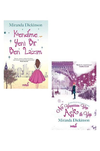 Indigo Kitap Miranda Dickinson Romantik Roman Seti 2 Kitap Trendyol