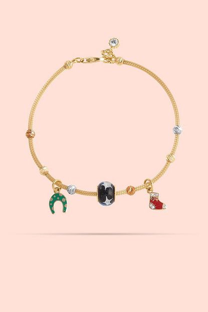 atasay kadin sari altin charm bileklik 2318427 fiyati yorumlari trendyol