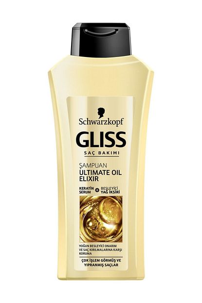 gliss ultimate oil elixir cok islem gormus ve yipranmis saclar icin sampuan 525 ml fiyati yorumlari trendyol