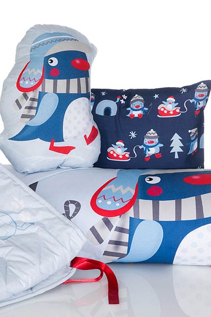 english home north pole pamuklu bebe uyku seti 100x150 cm mavi fiyati yorumlari trendyol