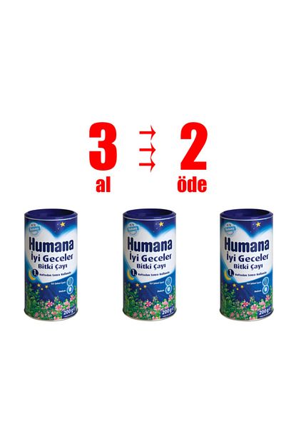 humana iyi geceler bitki cayi 200 gr 3 al 2 ode fiyati yorumlari trendyol
