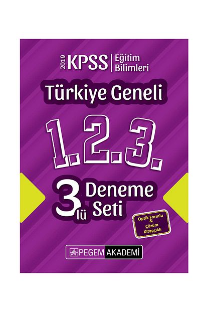 https www trendyol com pegem akademi yayincilik 2019 kpss egitim bilimleri turkiye geneli deneme 1 2 3 3 lu d p 7104128
