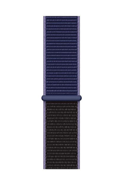 apple watch kordon spor loop 44mm kayis gece mavi