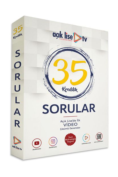 aciklise tv yayinlari 35 kredilik sorular fiyati yorumlari trendyol