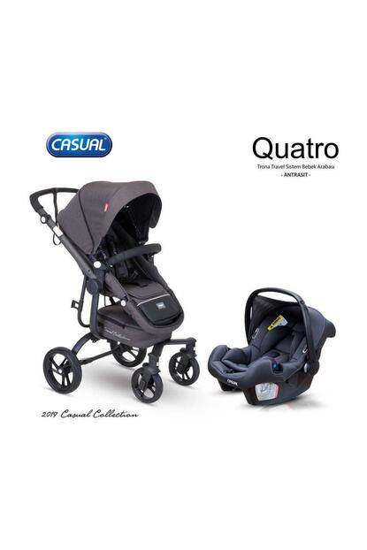 casual casual quatro trona travel sistem bebek arabasi antrasit fiyati yorumlari trendyol