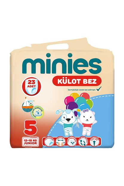 minies kulot bez 5 beden 23 adet 12 18 kg junior fiyati yorumlari trendyol