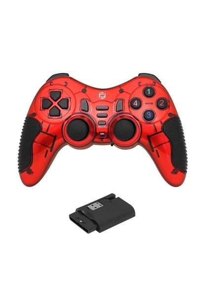 frisby frisby fgp 3812r 2 4ghz titresimli ps2 ps3 pc uyumlu kablosuz game pad fiyati yorumlari trendyol