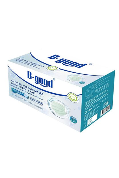b good filtreli 3 katli lastikli antiviral cerrahi maske fiyati yorumlari trendyol