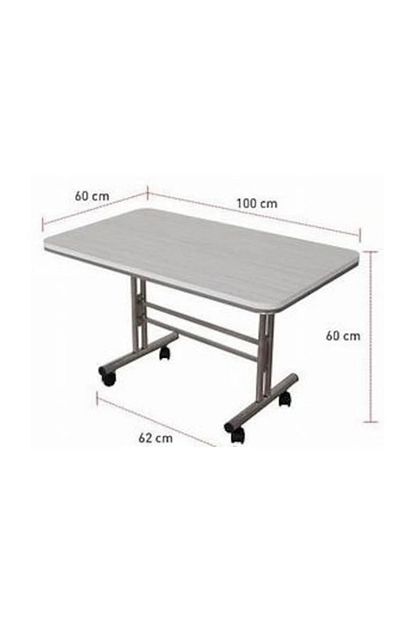 ozel yapim netbazaars orta sehpa tekerlekli masa 60x100 cm beyaz desenli fiyati yorumlari trendyol