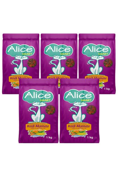 alice smart yetiskin kedi mamasi 5x1kg fiyati yorumlari trendyol